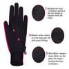ChinFun Horse Riding Glove Equestrian Gloves Kids for Boys Girls Horseback Riding Gloves Grip for Youth Children Riding Sports Biking Cycling Gardening Fushcia Size S view 3