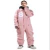 GSOU SNOW Ski Suit Men One Piece Snowboard Snowsuit Waterproof Windproof Snow Jumpsuit Insulated Outdoor view 3