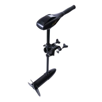 LeTkingok 58 lbs / 1.0 hp Electric Propeller- Outboard Engine Motor Hanging Paddle Machine 12V Marine Engine for Rubber Boat Motorboat (for Fresh Water)