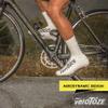 veloToze Tall Shoe Cover 2.0 - Covers Road Cycling Shoes - Water-Proof, Windproof Overshoes for Bike Rides in Spring, Fall, Winter Rainy, Cold Weather - Bright Colors Make Road Biking Trips Safer view 2