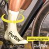 veloToze Tall Shoe Cover 2.0 - Covers Road Cycling Shoes - Water-Proof, Windproof Overshoes for Bike Rides in Spring, Fall, Winter Rainy, Cold Weather - Bright Colors Make Road Biking Trips Safer view 4