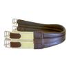 SIE EQUESTRIAN Contoured English Chafeless Girth Black Brown 46" / 48" / 50" / 52" / 54"/ 56" (Brown, 52") view 1