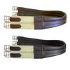 SIE EQUESTRIAN Contoured English Chafeless Girth Black Brown 46" / 48" / 50" / 52" / 54"/ 56" (Brown, 52") view 2