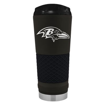 Great American Products Black Baltimore Ravens 24oz Stealth Matte Tumbler