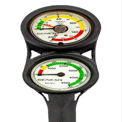 Analog Console - Depth & Pressure Gauge