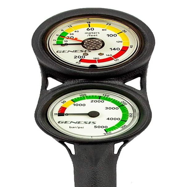 Analog Console - Depth & Pressure Gauge