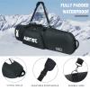 AUMTISC Snowboard Bag Padded for Air Travel Flying Snow Board Bags Case with Storage Compartments Snowboarding Gear and Equipment Bag 155cm Black view 3