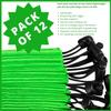 Drawstring Bag - Nylon Cinch and Ditty Stuff Pouch with Toggle (6 x 8-12 pack, Green) view 3