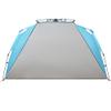 Easthills Outdoors Instant Shader Dark Shelter XL Beach Tent 99" Wide for 4-6 Person Sun Shelter UPF 50+ with Extended Zippered Porch Pacific Blue view 3