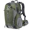 FENGDONG 40L Waterproof Lightweight Hiking,Camping,Travel Backpack for Men Women (green) view 1