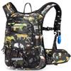 15L Insulated Hydration Backpack Pack with 2L Water Bladder Lightweight Hiking Backpack Bag for Women Men Daypack for Hiking Running Festival Camping Biking (Panda) view 1
