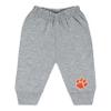 College Baby NCAA Officially Licensed Toddler Jogger Sweatpants, Clemson Logo, Oxford, 4T view 1