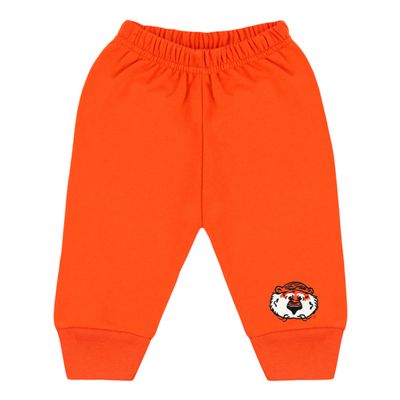 College Baby NCAA Officially Licensed Infant Jogger Sweatpants, Auburn Aubie Mascot Logo, Orange, 2T