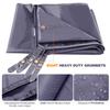 REDCAMP Waterproof Camping Tent Tarp - 95" x116'', 4 in 1 Multifunctional Tent Footprint for Camping, Hiking and Survival Gear, Lightweight and Compact view 4