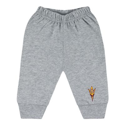 College Baby NCAA Officially Licensed Infant Jogger Sweatpants, Arizona State Pitchfork Logo, Oxford, 2T