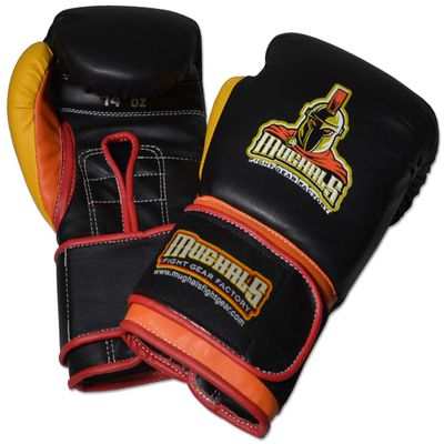 MUGHALS Training Boxing MMA Muay Thai Gloves (12oz)