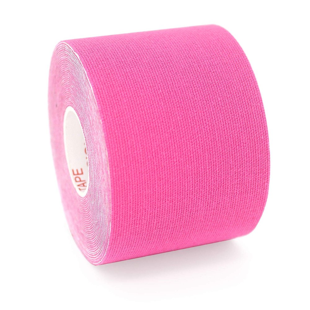 PRIOR FITNESS Aerial Lyra Hoop Anti Skid Tape Aerial Hoop Lyra Tape Non Slip Grip Tapes Yoga Rig Belt for Exercises Gymnastics Acrobatics Kinesiology (Pink)