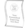 Crown Awards Communion Wave Acrylic Award, 4" H Personalized Communion Award, Engraving Included Prime view 3