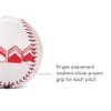 SKLZ Pitch Training Baseball with Finger Placement Markers, White, 1 view 3