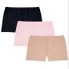 Comfort Choice Plus Size Cotton Bloomer 3-Pack - 15, Neutral Pack view 1
