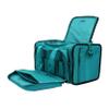 OSAGE RIVER Tactical Range Bag for Handguns and Hunting, Travel Duffel, 18 x 13 x 10 inches, Standard Duty, Teal and Black view 2