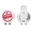 888 Graphics Copenhagen City Denmark Flag Grunge Travel Golf Hat Clip with Magnetic Ball Marker view 1