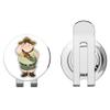 888 Graphics Boy Scout Happy Funny Cartoon Golf Hat Clip with Magnetic Ball Marker view 1