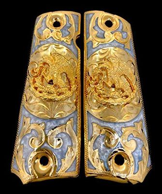 1911 Full Size Gun Grips Eagle Aguila Mexicana Mexico