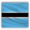 888 Graphics Botswana Wavy Flag Golf Hat Clip with Magnetic Ball Marker view 2