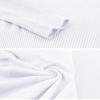 Daydance White Girl's Dance Sweater Cropped Pullover V-Neck Ballet Top Warm Up for Leotards, Long Sleeve view 4