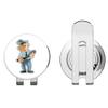 888 Graphics Cartoon Policeman Golf Hat Clip with Magnetic Ball Marker view 1