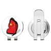 888 Graphics China Flag Butterfly Golf Hat Clip with Magnetic Ball Marker view 1