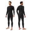 Seaskin Mens 3mm Shorty Wetsuit, Full Body Diving Suit Front Zip Wetsuit for Diving Snorkeling Surfing Swimming Large view 1