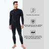 Seaskin Mens 3mm Shorty Wetsuit, Full Body Diving Suit Front Zip Wetsuit for Diving Snorkeling Surfing Swimming Large view 4