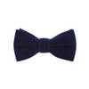 Mens Velvet Bow Tie Solid Color Formal Tuxedo Banquet Bowtie Pre-Tied Bow Tie view 1