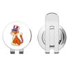 888 Graphics Circus Tiger Cartoon Golf Hat Clip with Magnetic Ball Marker view 1