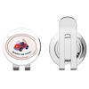 888 Graphics Baby in Car Warning Label Funny Golf Hat Clip with Magnetic Ball Marker view 1