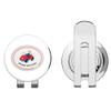 888 Graphics Baby in Car Warning Label Funny Golf Hat Clip with Magnetic Ball Marker view 2