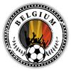 888 Graphics Belgium Soccer Fans Grunge Rubber Stamp Golf Hat Clip with Magnetic Ball Marker view 2