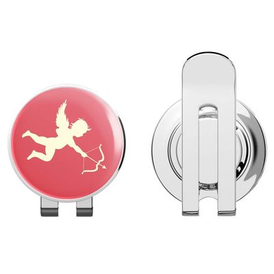888 Graphics Be My Valentine Angel Love Retro Golf Hat Clip with Magnetic Ball Marker