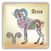 888 Graphics Aries Ram Zodiac Sign Golf Hat Clip with Magnetic Ball Marker view 2