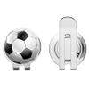 888 Graphics Football Sport Ball Soccer Golf Hat Clip with Magnetic Ball Marker view 1