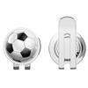 888 Graphics Football Sport Ball Soccer Golf Hat Clip with Magnetic Ball Marker view 2