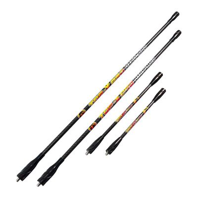 ZSHJGJR Archery Bow Stabilizer Balance Bar Rod 12 Inch 15 Inch 30 Inch 33 Inch Main Rod Side Bar Carbon Fiber System Dampen Weight Shock Absorber for Compound Bow (PR 653, 33 inch)
