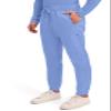Cherokee Joggers for Men Modern Fit Scrub Pant with Drawstring Waistband, 5 Pockets, Soft 2-Way Stretch Fabric - WW012S, M Short, Ciel Blue view 2