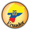 888 Graphics Ecuador Map Flag Label Golf Hat Clip with Magnetic Ball Marker view 2