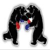 888 Graphics Fighting Bears Golf Hat Clip with Magnetic Ball Marker view 2