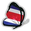 888 Graphics Costa Rica Flag Butterfly Golf Hat Clip with Magnetic Ball Marker view 2