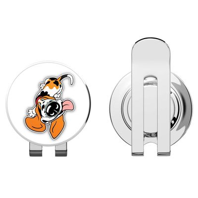 888 Graphics Basset Hound Dog Cartoon Golf Hat Clip with Magnetic Ball Marker