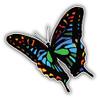 888 Graphics Dark Butterfly Golf Hat Clip with Magnetic Ball Marker view 2